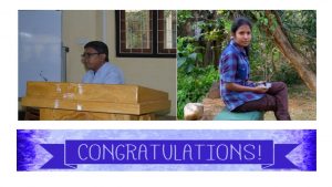 Read more about the article NSF awards to Prof.S.N.Surendran and Miss.S.Kokila