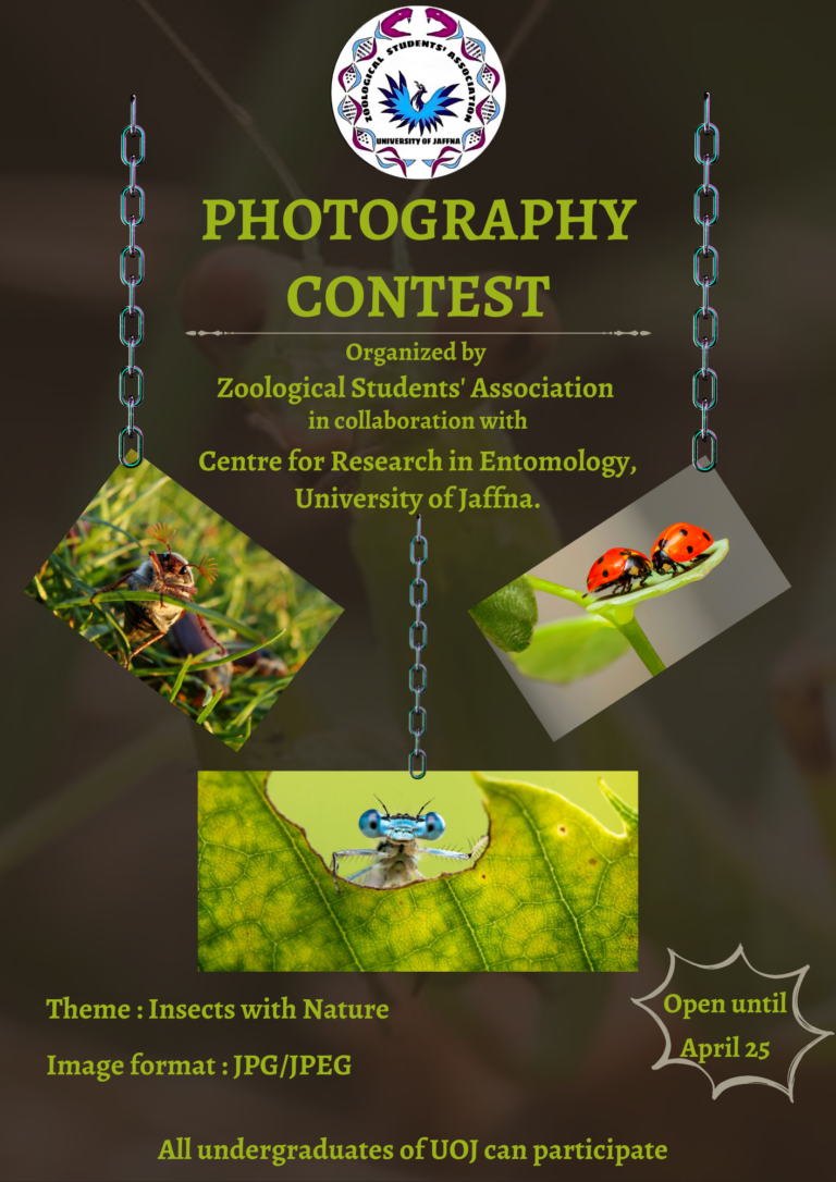 Photography competition by the ZSA and CRE Department of Zoology